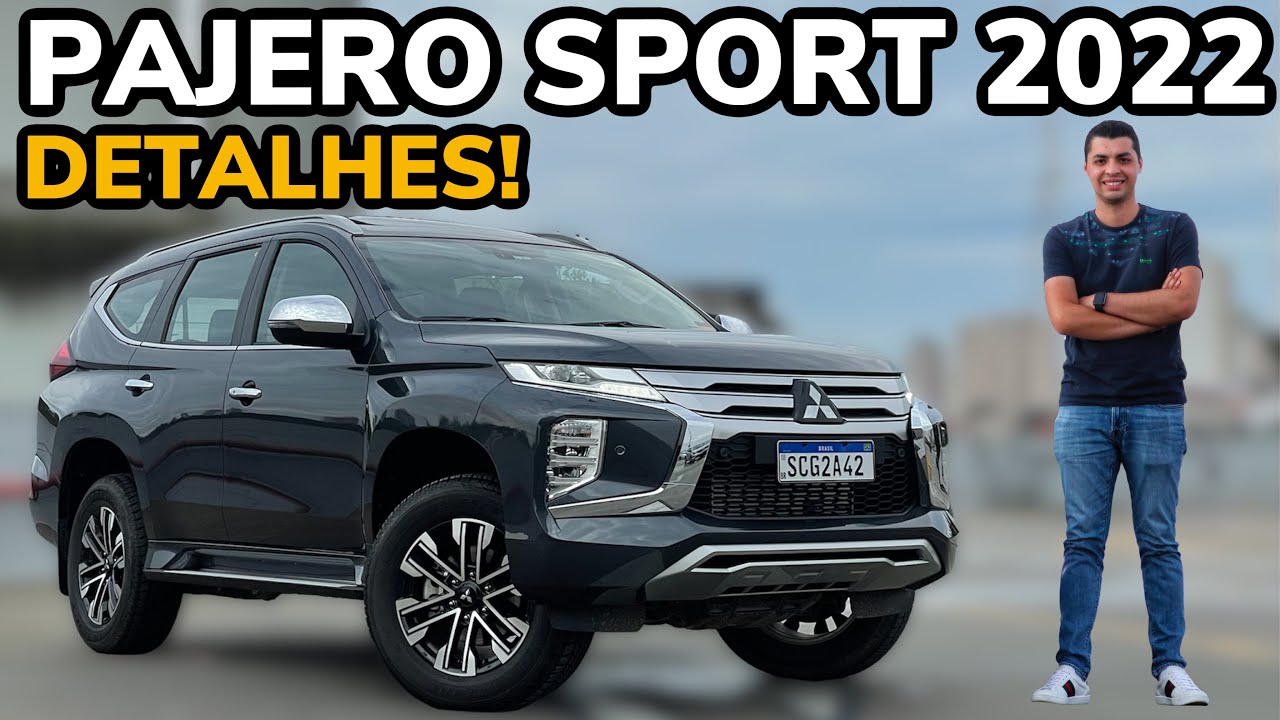 Mitsubishi Pajero Sport 2022 4x4 em Detalhes! - Falando de Carros