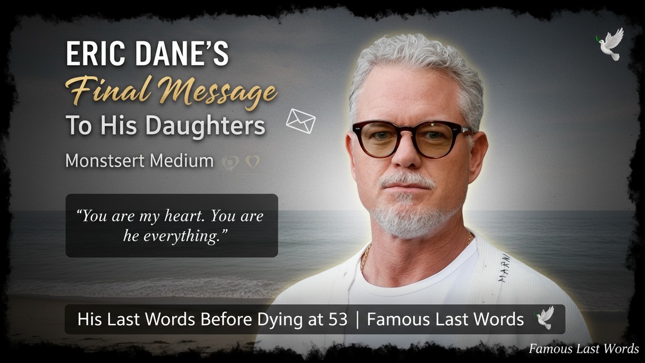Eric Dane's Final Message to His Daughters Before He Died — His Last Words