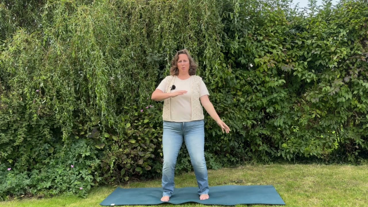 Qigong oefening voor een betere gemoedsrust en om ruimte te maken voor jezelf