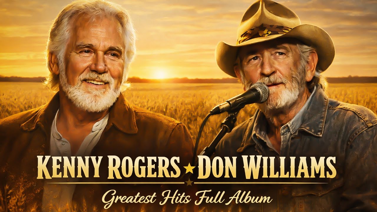 Best Of KennyRogers - DonWilliams🔥Together, they represent the soft, honest heart of country music.