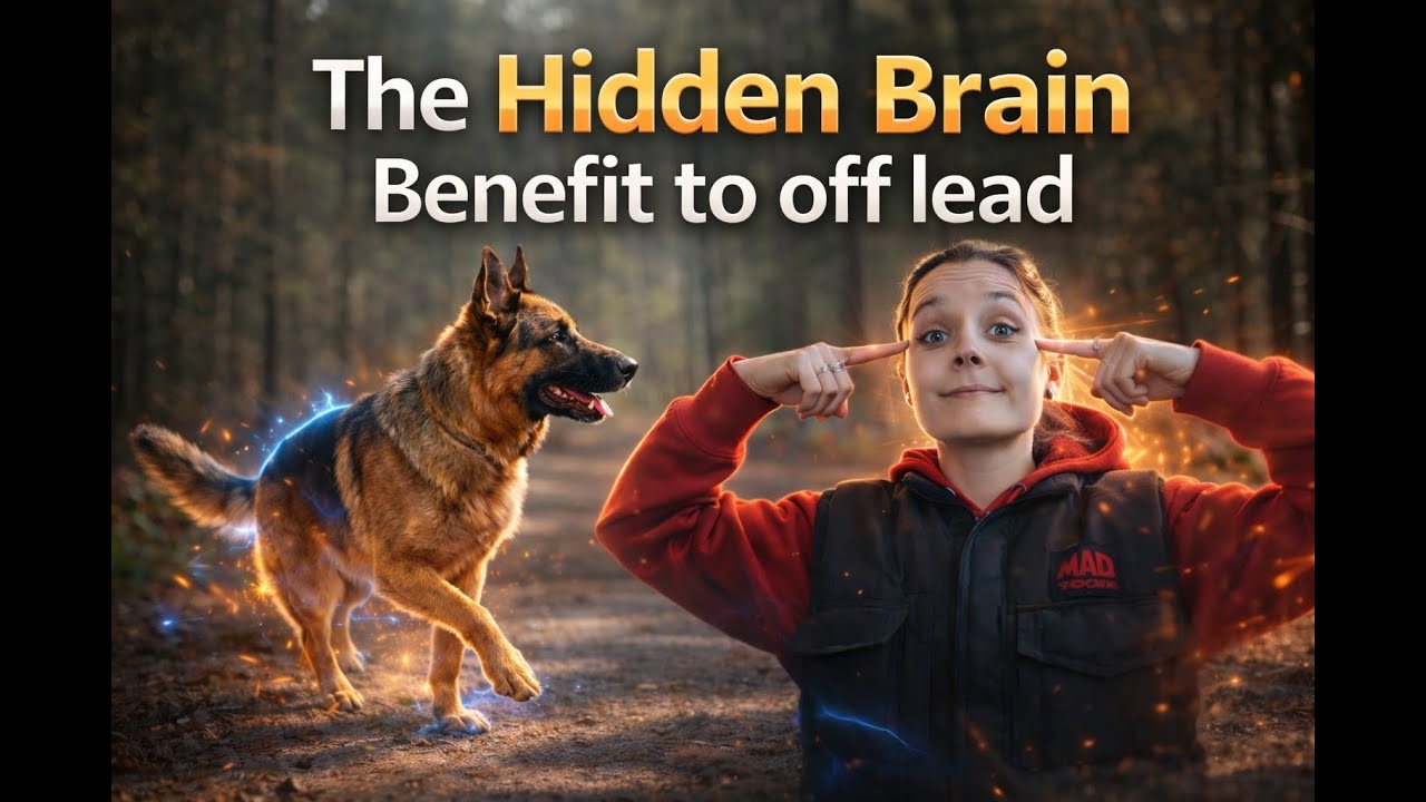 Why Off-Lead Time is ESSENTIAL for Your Reactive Dog (The Hidden Brain Benefit!)