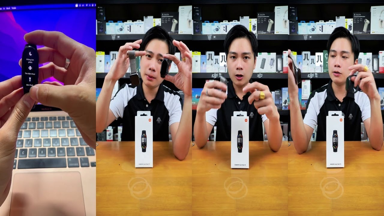 REVIEW XIAOMI SMART BAND 10 PIN KHỦNG 21 NGÀY GIÁ RẺ