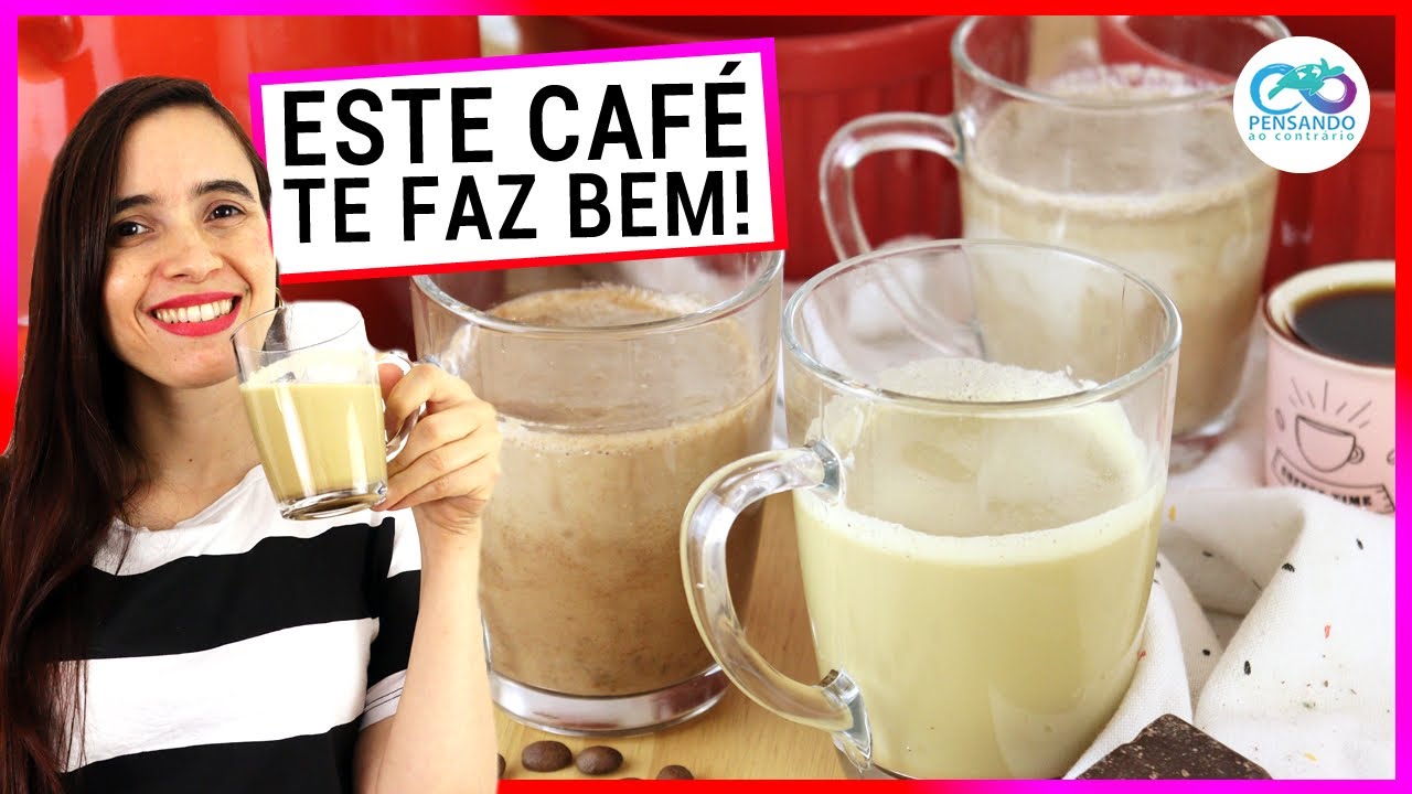3 BEBIDAS COM CAFÉ QUE REALMENTE TE FAZEM BEM! Mais saudável, anti-inflamatório e fácil