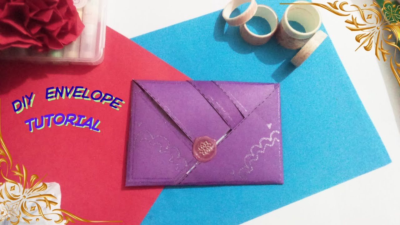DIY Paper Envelope | Easy & Cute Handmade Envelope Tutorial