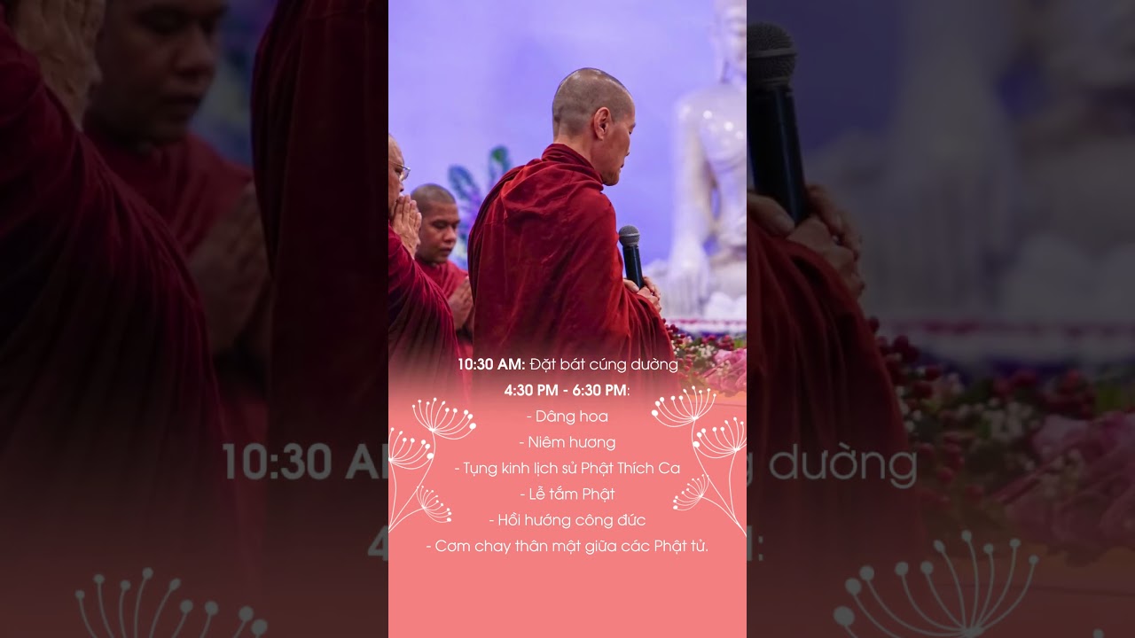 Lễ Phật Đản Vesak 2024, Ch&ugrave;a Hương Đạo #vesak #chuahuongdao #lễphậtđản #dhammacetiya #sbsstupas