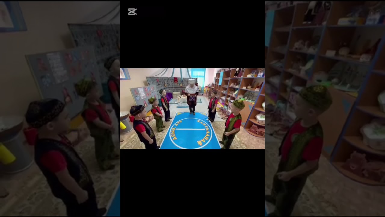 “Ханталапай” ұлттық ойыны. “Балбөбек” тобы.