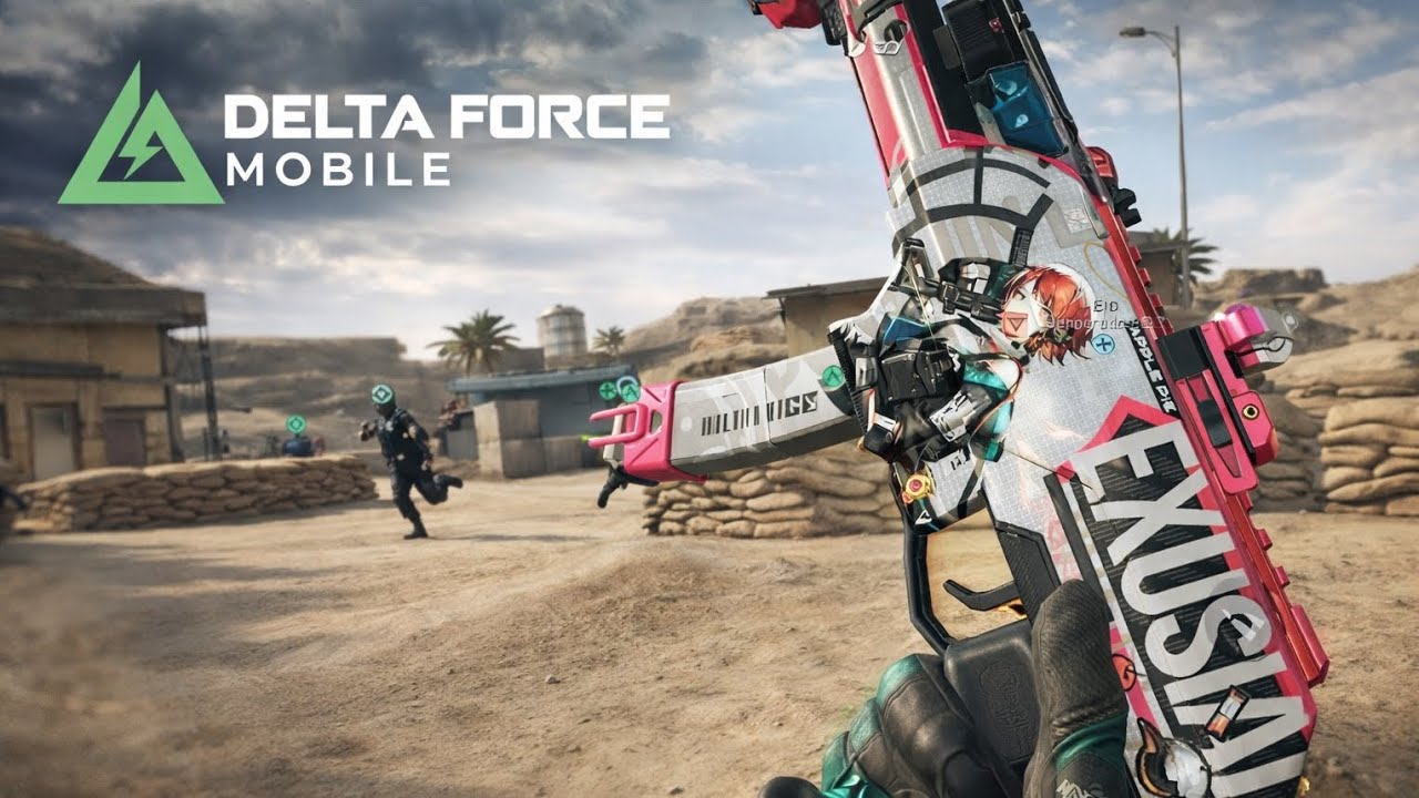 DELTA FORCE MOBILE CRACKED MAP VITYAZ SUBMACHINE GUN GAMEPLAY