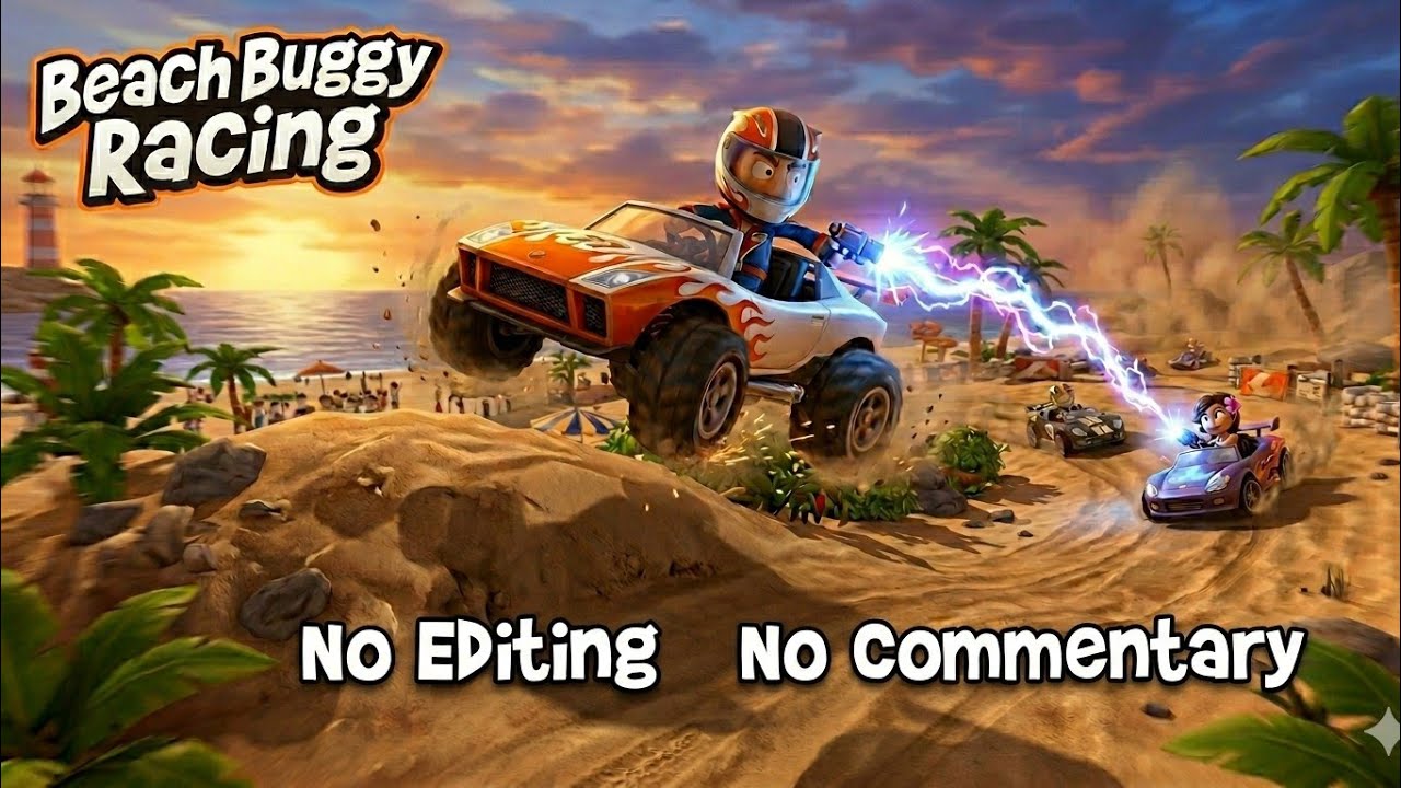 BB Racing: Raw Gameplay – Arcade Kart Racing & Power-Up Action (No Commentary, Unedited)