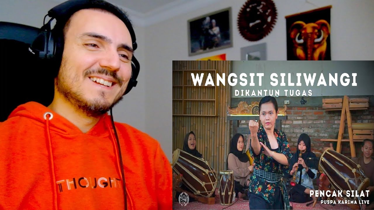Wangsit Siliwangi naek Dikantun Tugas - Penca - Puspa Karima - Lagu Sunda (LIVE) Reaction