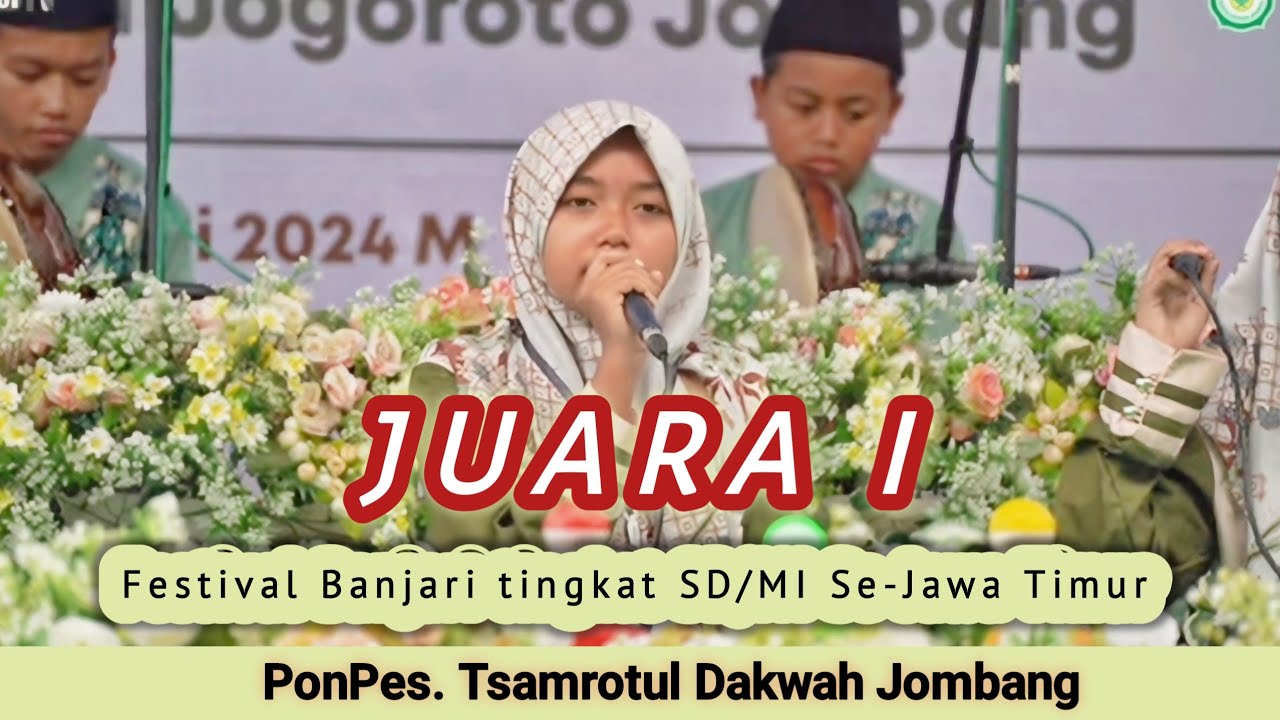 NAJMUS SHOBIH (JUARA 1) | Festival Al Banjari PonPes. Tsamrotul Dakwah Jombang 2024
