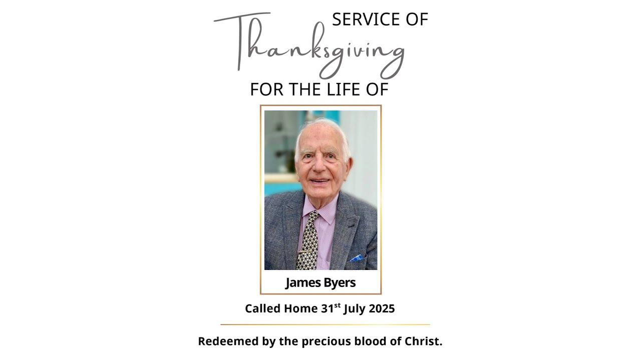Service of Thanksgiving for the Life of Pastor James Byers
