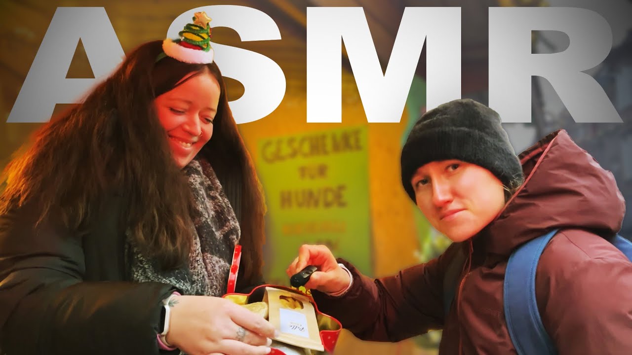 ASMR at the Christmas Market (with strangers)
