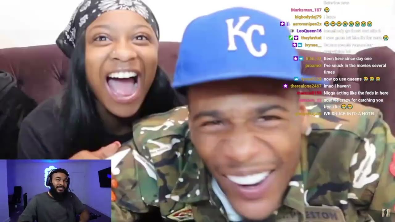 ClarenceNyc & Queen Reacts To Armon And Reginae’s Never Have I Ever..😂