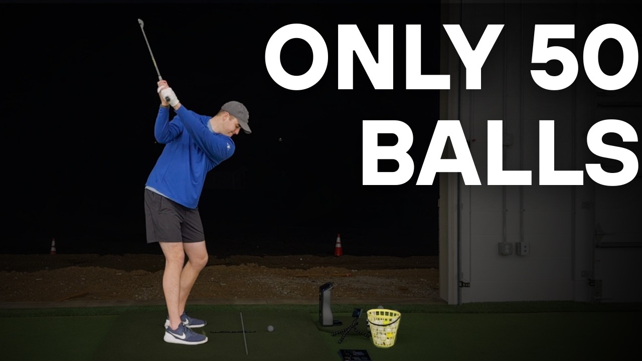 You Don't Need 100 Golf Balls to Practice
