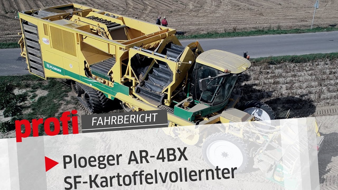 Kartoffel-Koloss auf Raupen: Ploeger AR-4BX  SF-Kartoffelvollernter | profi #Fahrbericht