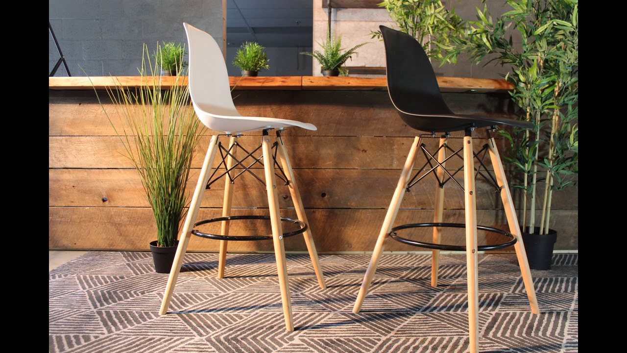 Charles Eames Style Eiffel Leg Bar Stool 27