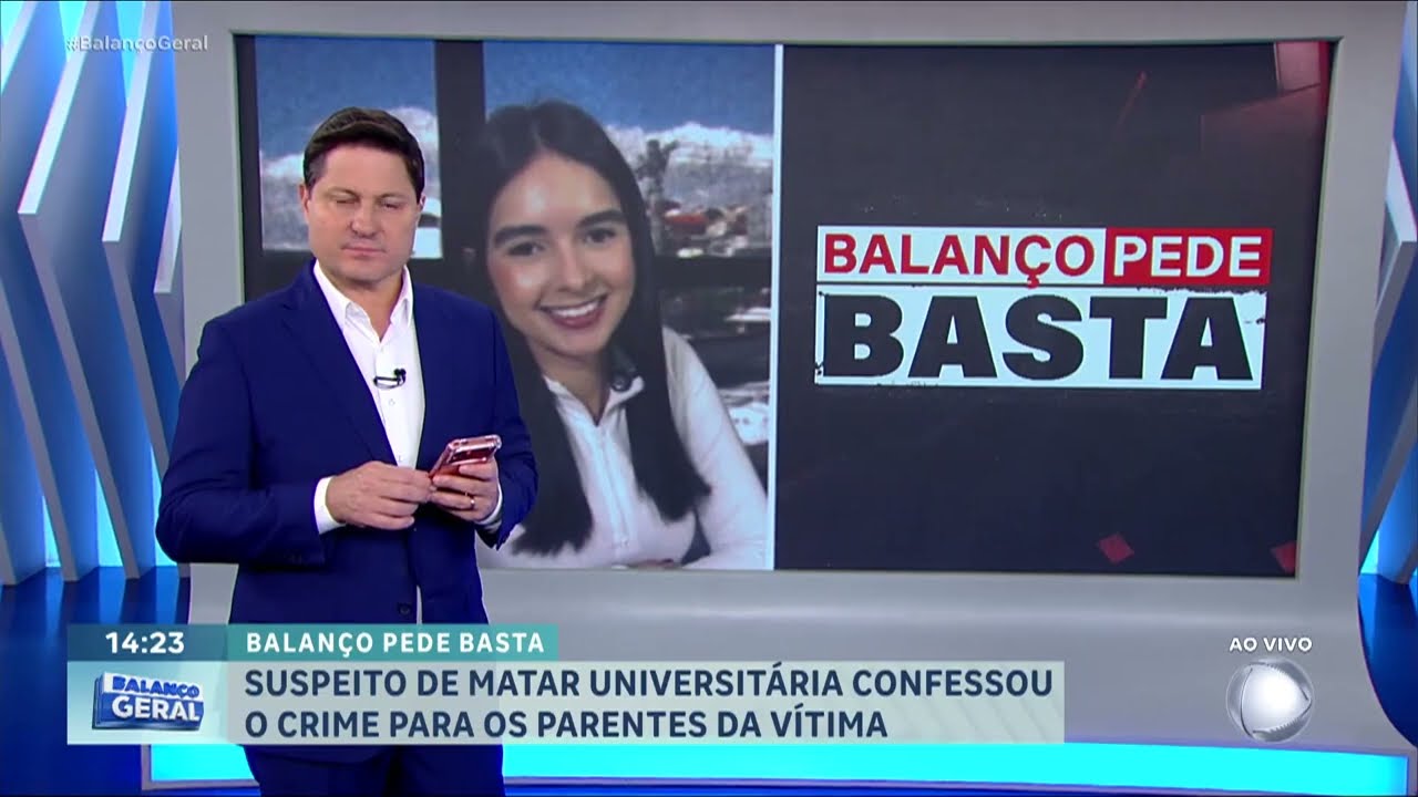 Suspeito de estuprar e matar universitária é preso em Minas Gerais | Balanço Pede Basta