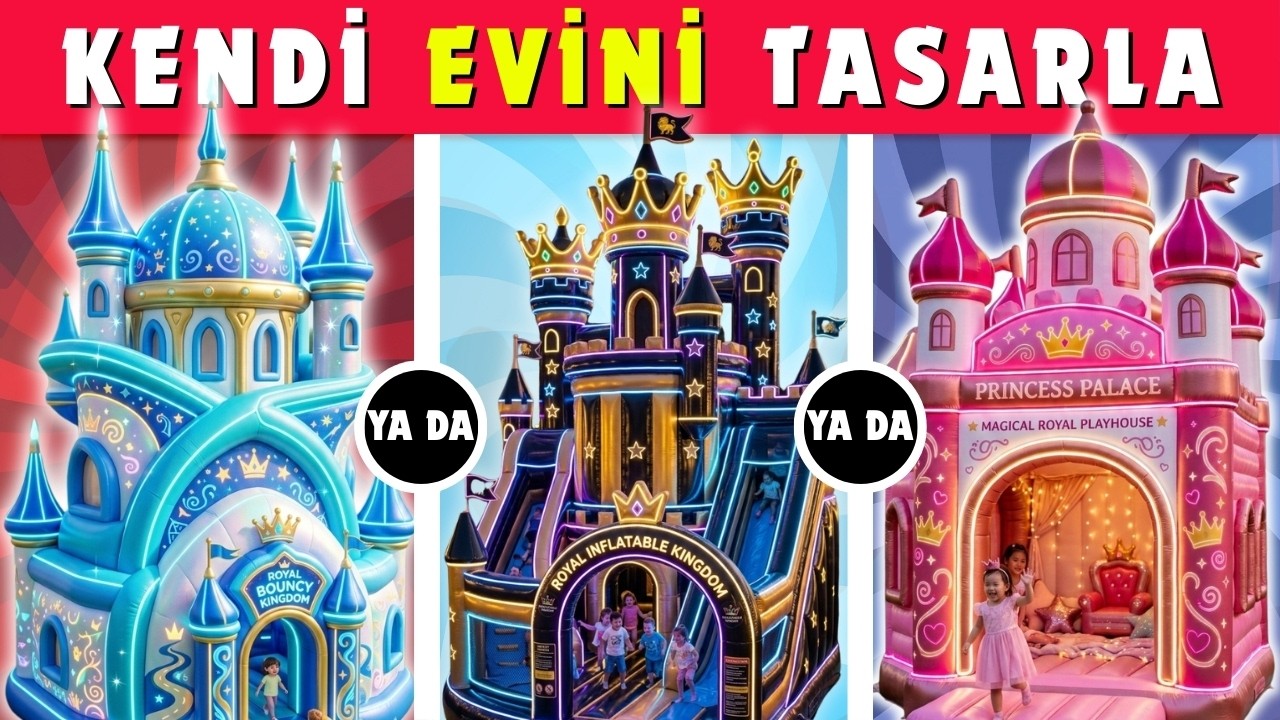 Hangisini Tercih Edersin? 🔥 Hayalindeki Evi İnşa Et 🏠 Zor Ev Dekorasyonu Seçimleri 🤑