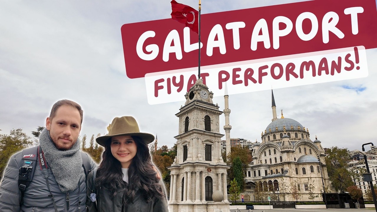 NEDEN GALATAPORT'A GİTMELİSİNİZ? ISTANBUL'DA GER&Ccedil;EK FİYAT PERFORMANS!! 4K VLOG