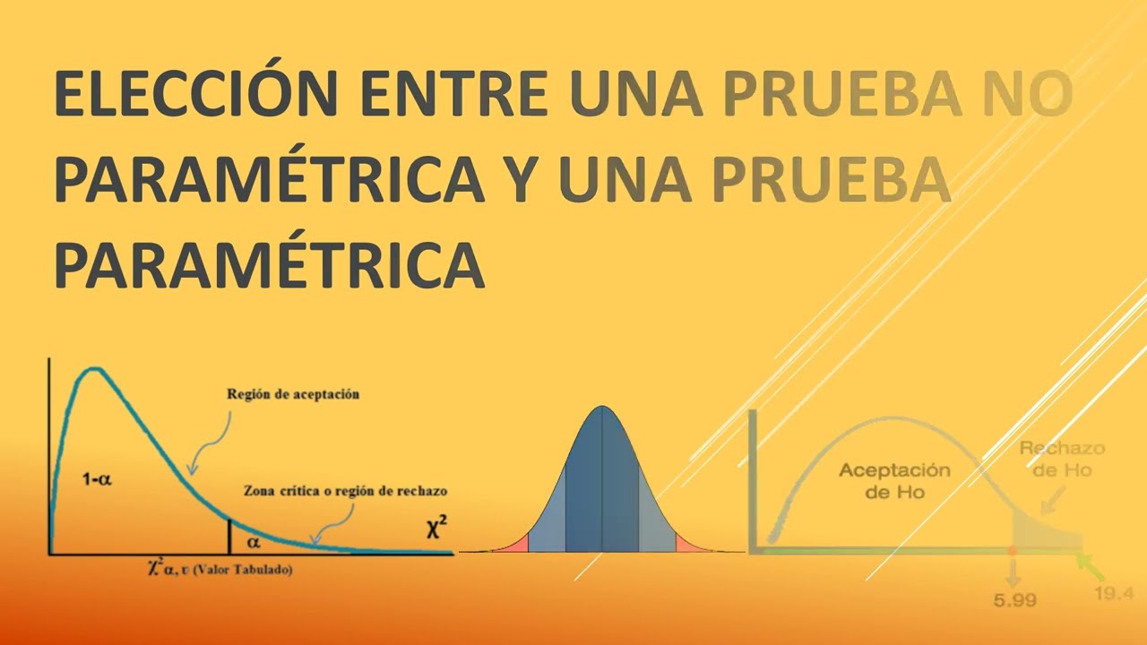 Elegir entre una Prueba Paramétrica y NO Paramétrica