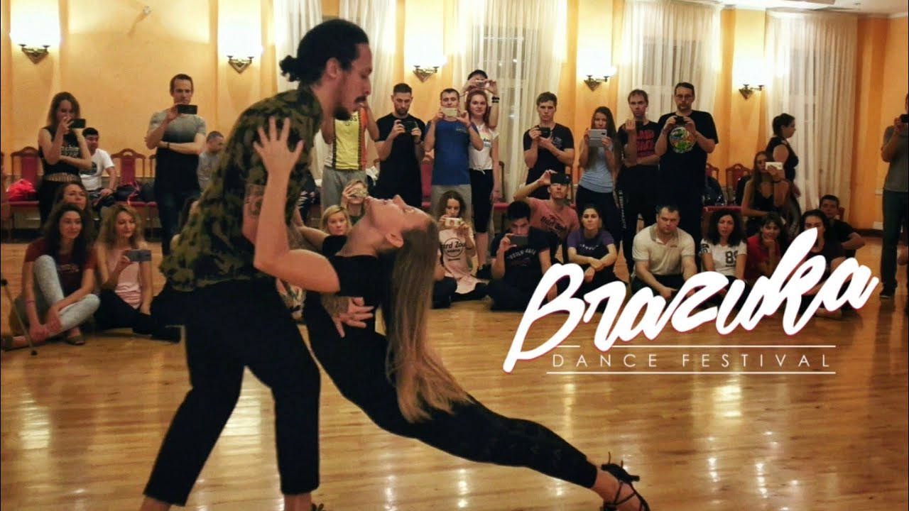 Brazuka 2019. Carlos and Anastasia Oliveira. #Zouk demo. #NothingAtAll