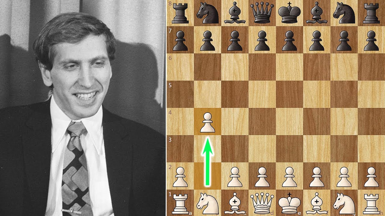 Bobby Fischer plays 1.b4!