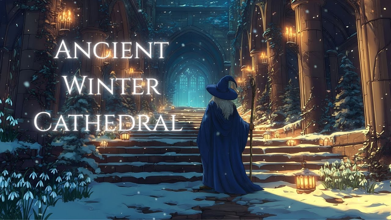 Medieval Fantasy Music for Rest & Imagination  | Ancient Winter Cathedral