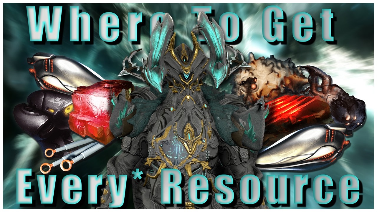 Как и где фармить ВСЕ* ресурсы в Warframe!!