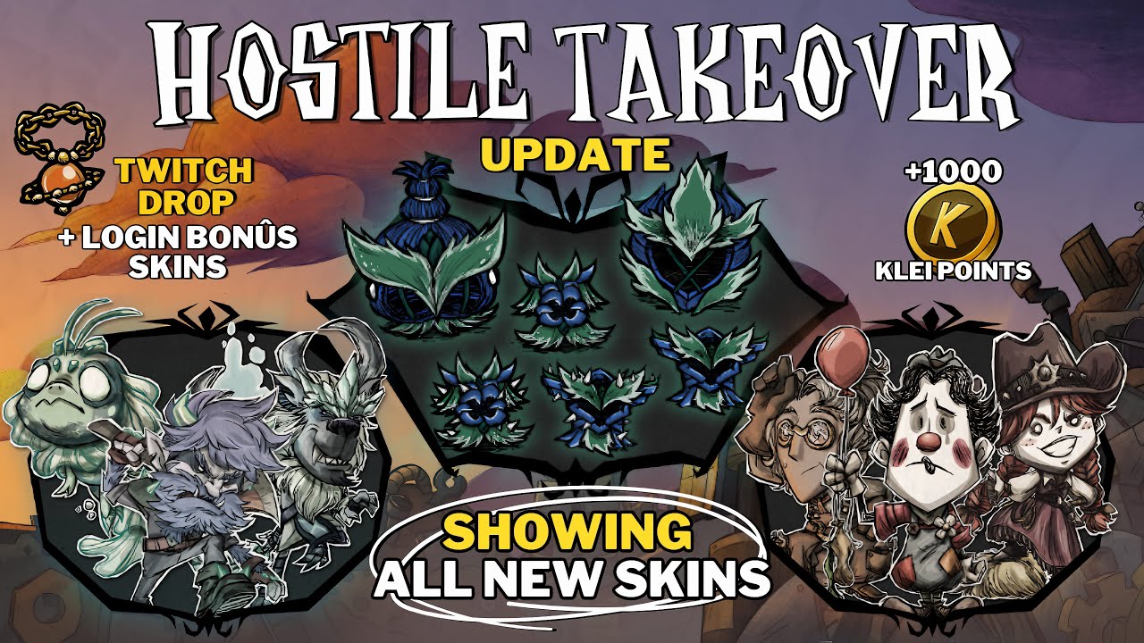 THE NEW SKINS ARE AMAZING! New Emotes, New Unique Skins & More - Hostile Takeover Update | DST