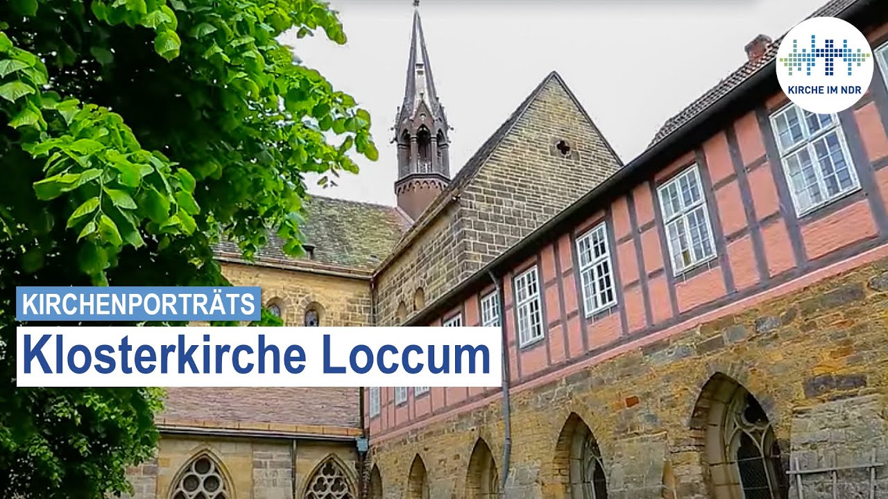 Die Klosterkirche Loccum; zwischen Totentür und Auferstehungsfenster