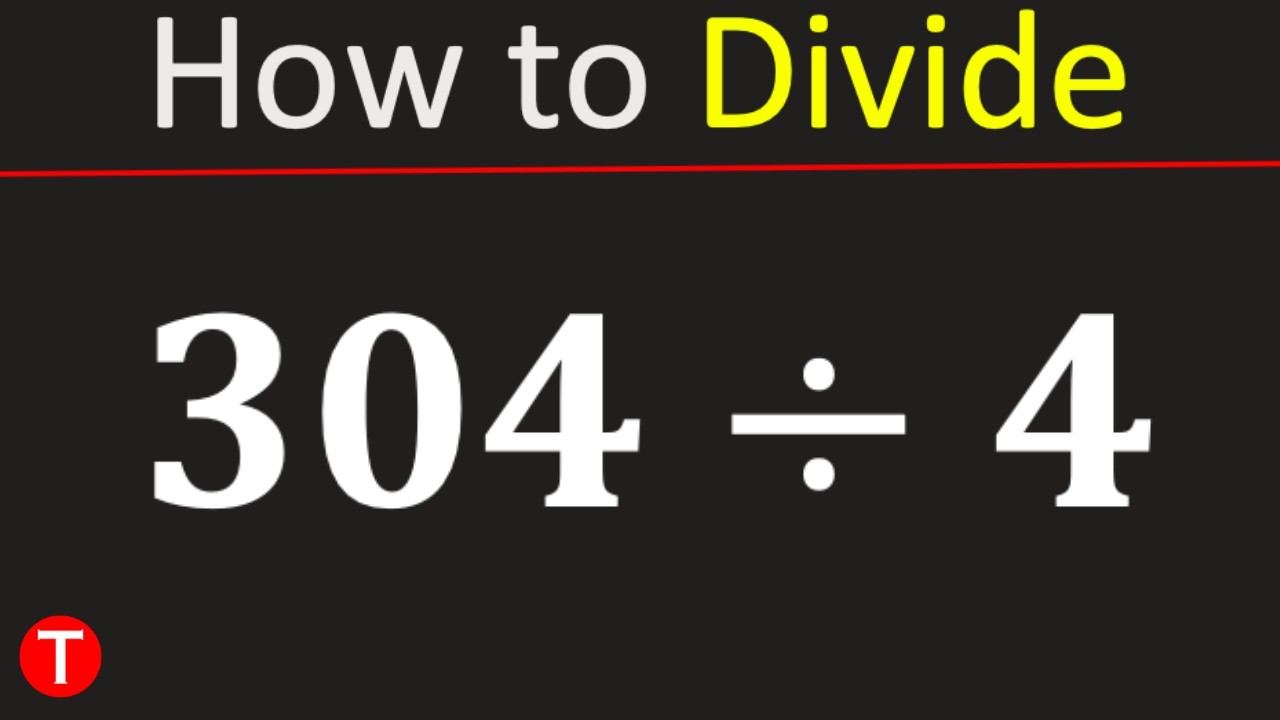 304 divided by 4 (304÷4) | Divide 304 by 4