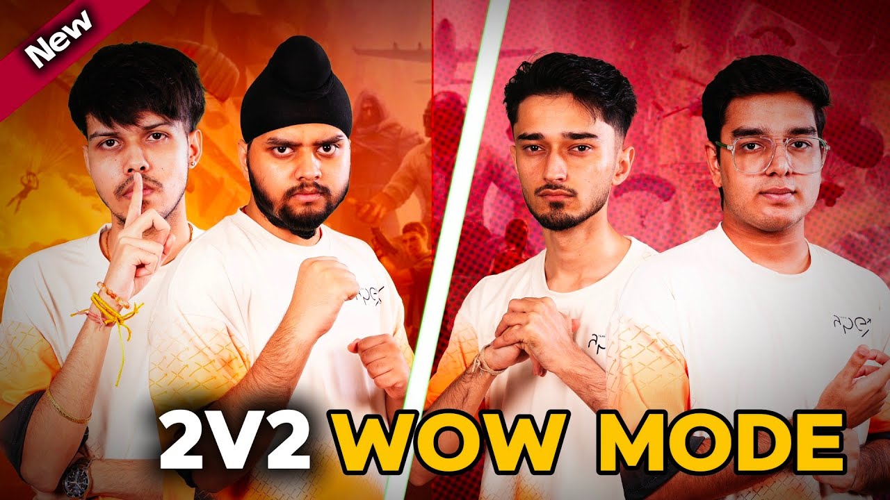 Hydro Jelly Vs HarshuJod Kiolmao 2v2 New Wow Mode 🥶 Best 2v2 Wow Map Code 🤯 TAG BOYS Bmsd prectice