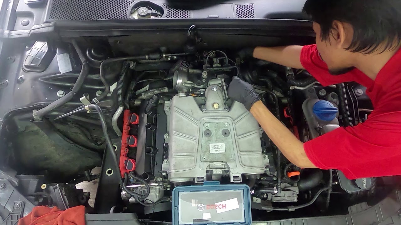 S4 B8 Supercharger Removal DIY
