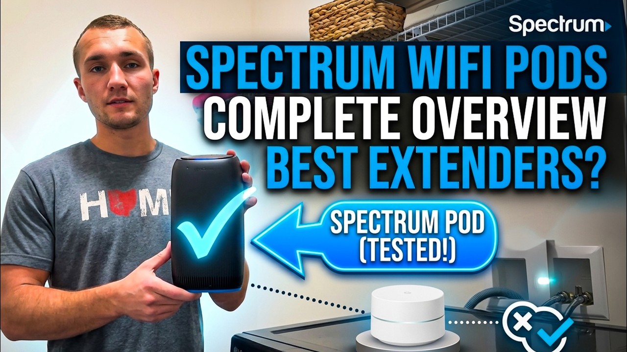 Spectrum WiFi 7 Extender Pods Review: Setup, Comparison vs Other Extenders & Whole-Home Coverage 