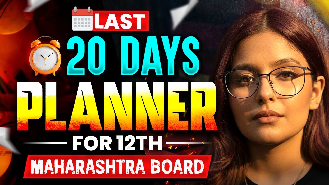 Biology Last 20 Days Planner! 🌸 Score 70/70 in HSC Boards 2026 🔥 | Radha Ma'am #hsc2026