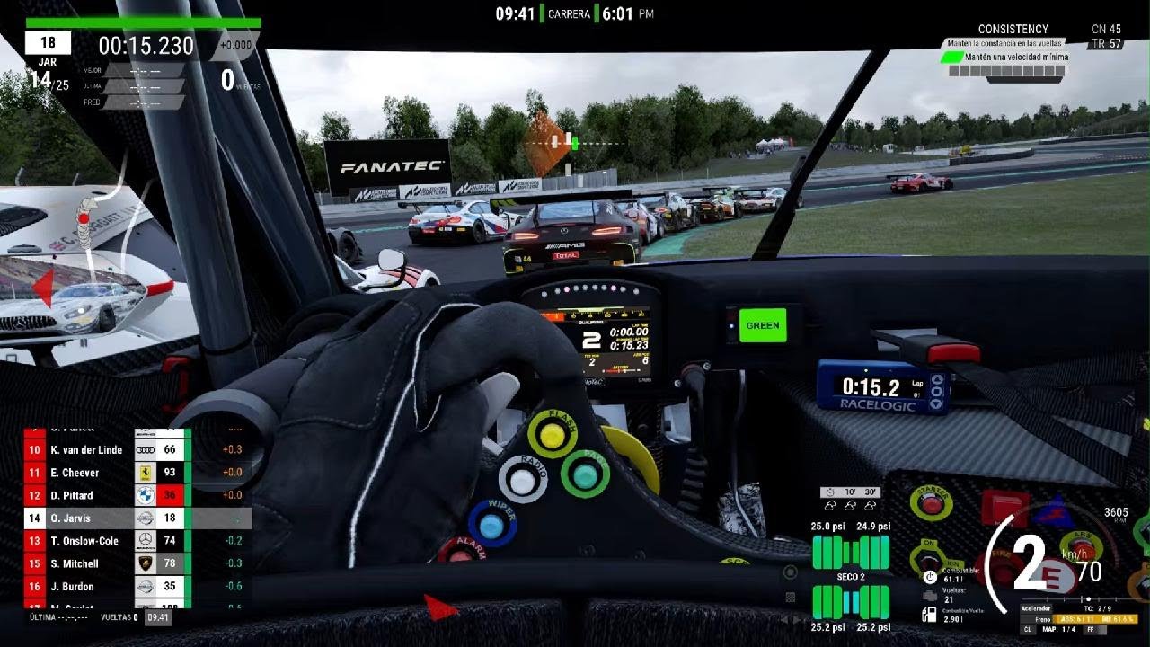 AMAZING COMEBACK FROM P14 IN BARCELONA With the NISSAN NISMO GT-R Assetto Corsa Competizione