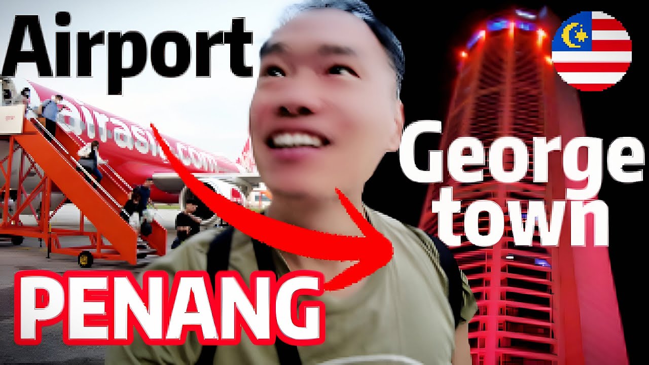 🇲🇾 How to get from Penang International Airport (PEN) to Georgetown city centre by public transport?