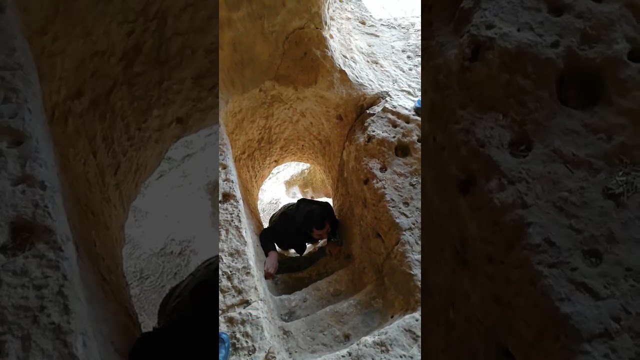 Kırkat mağaraları 5 katlı mağaralar gizli tüneller