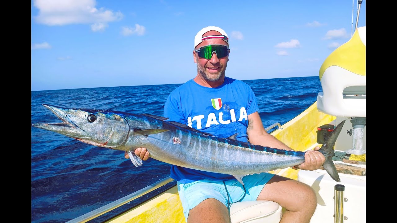 DOUBLE WAHOO & YELLOWFIN ACTION! 🔥 Epic Sportfishing in Curaçao🎣Deckie Dirk Curacao Fishing Charter