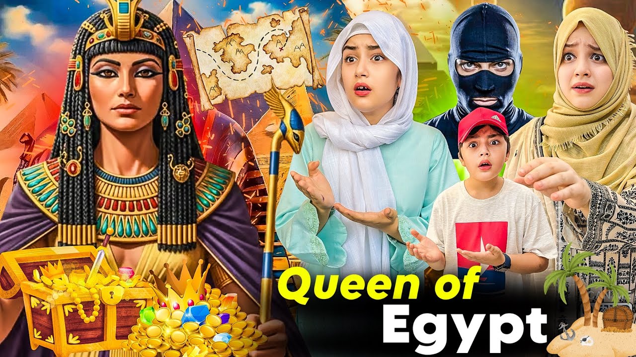 Queen Of Egypt Came To Find Her Treasure 🏴‍☠️ Who Was In The Black Mask? 🕵️‍♂️ | Rida Naqqash