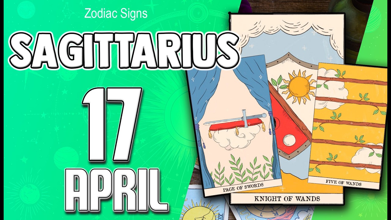 😳 𝐀𝐍 𝐔𝐍𝐄𝐗𝐏𝐄𝐂𝐓𝐄𝐃 𝐆𝐈𝐅𝐓 🎁 sagittarius ♐ HOROSCOPE FOR TODAY APRIL 17 2026 🔮 HOROSCOPE DAILY#SAGITTARIUS