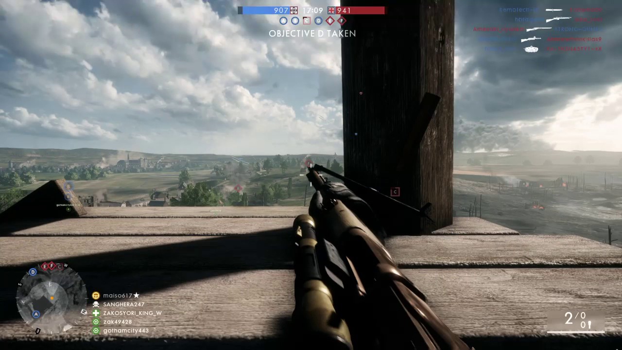 Battlefield&trade; 1  3z up head shot