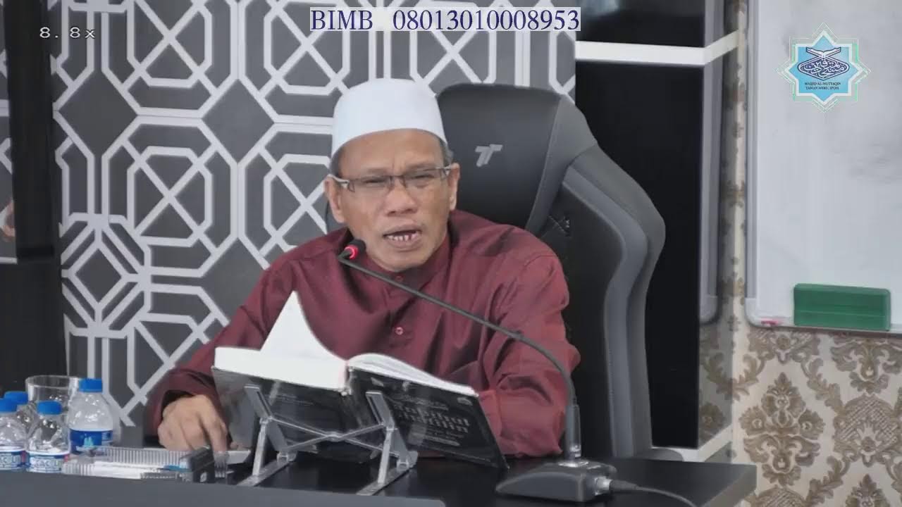 KULIAH DHUHA 03 FEB 2026 I KITAB TANBIHUL GHAFILIN I USTAZ HAMID HARJIN Live Stream