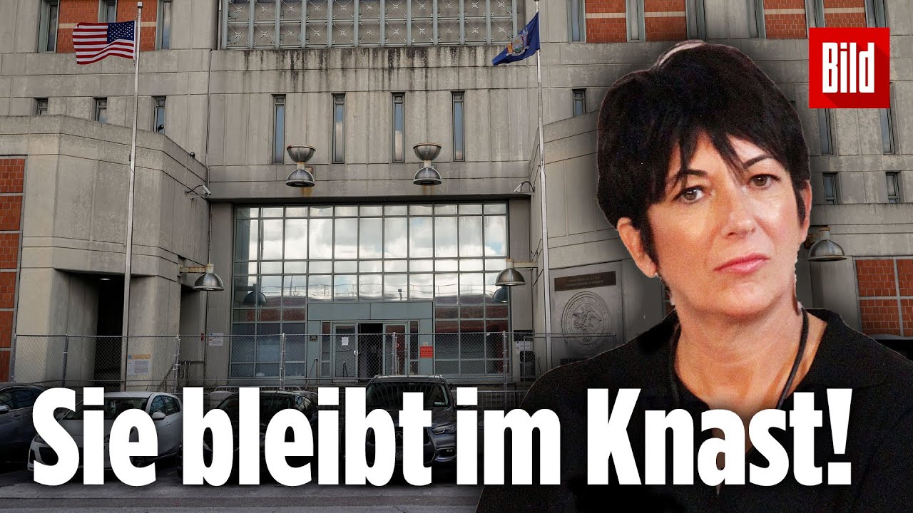 Deswegen kommt Epstein-Komplizin Ghislaine Maxwell nicht auf Kaution aus dem Knast