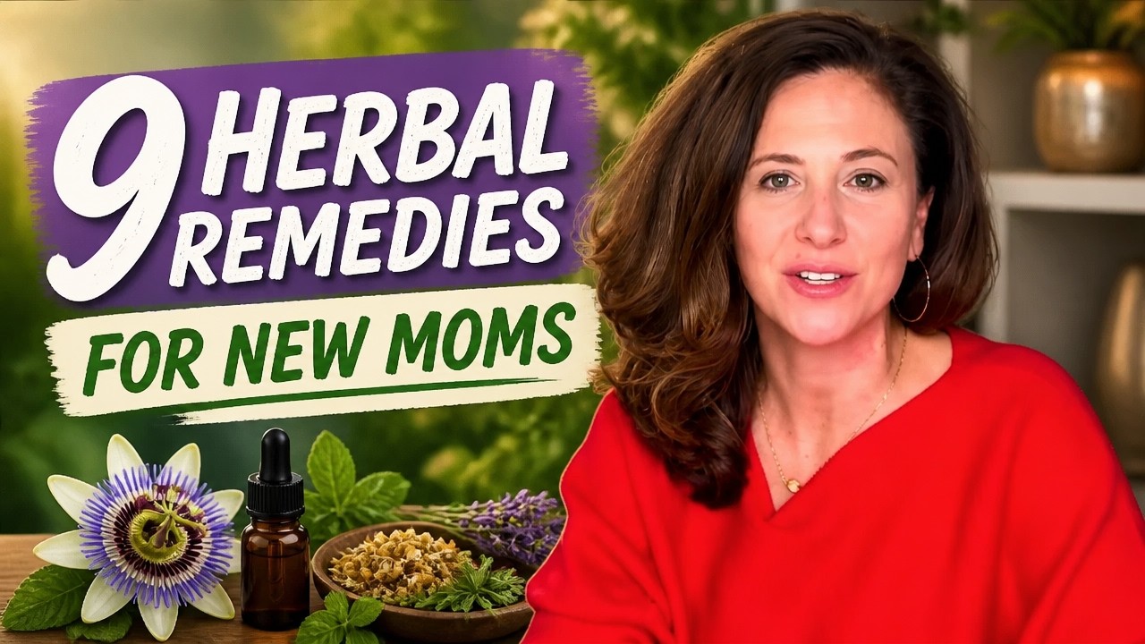 Postpartum Anxiety & Depression Alternatives - 9 SAFE herbal remedies
