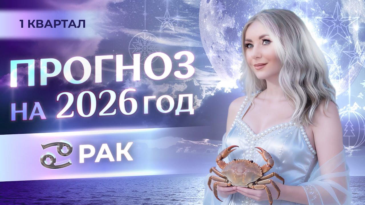 ♋Рак прогноз на 2026 год