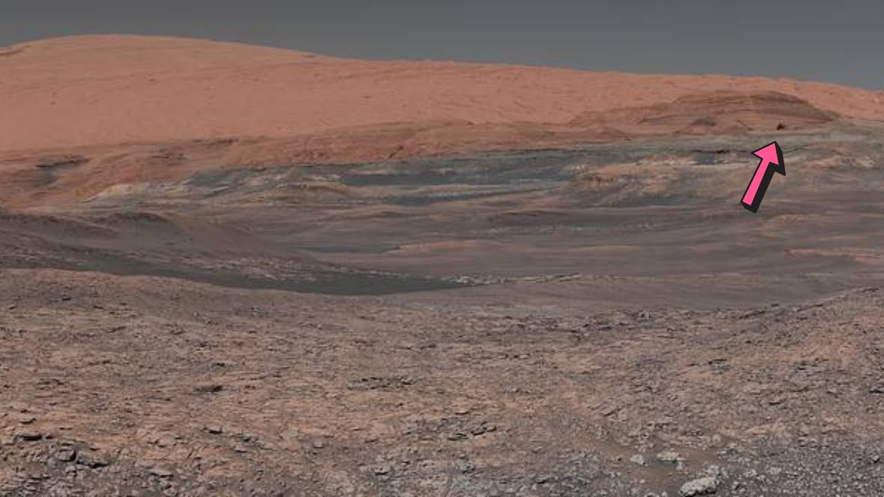 Mars Rover image shows big tunnel on Mars Hill !