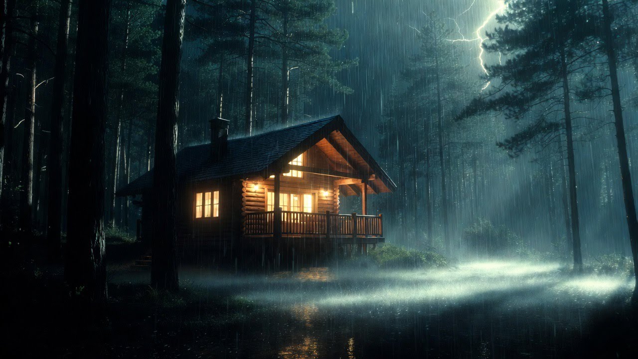 Heavy Rain Sounds to Help You Sleep