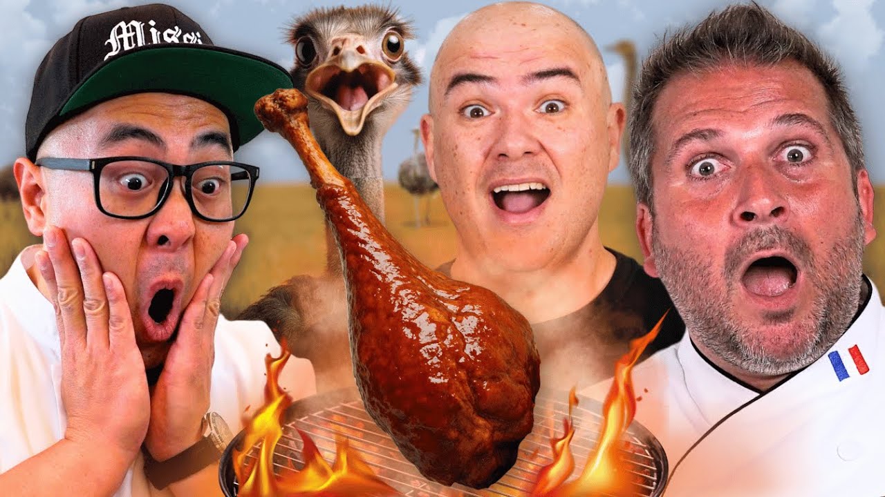 Cook a WHOLE Ostrich?! @Guga Foods is INSANE! SYWGF EP. 76