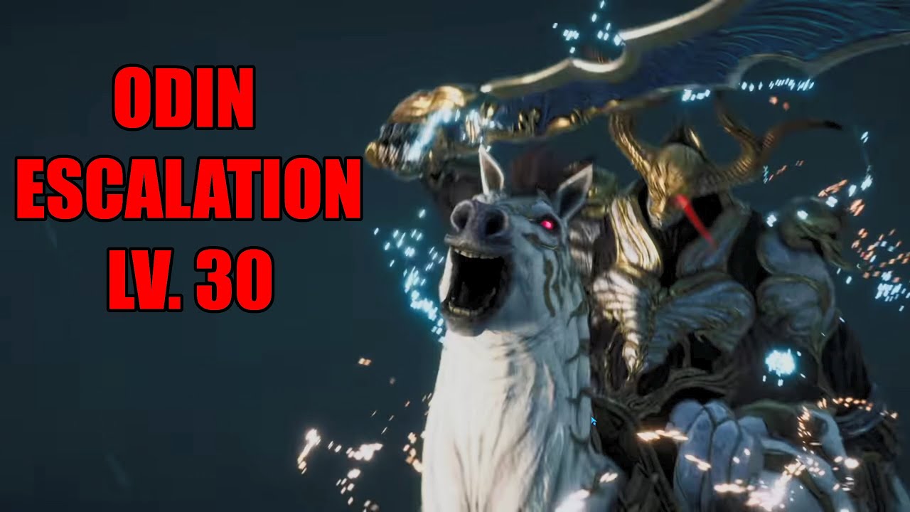 Escalation Challenge: Odin Lv. 30 | FF7 Ever Crisis